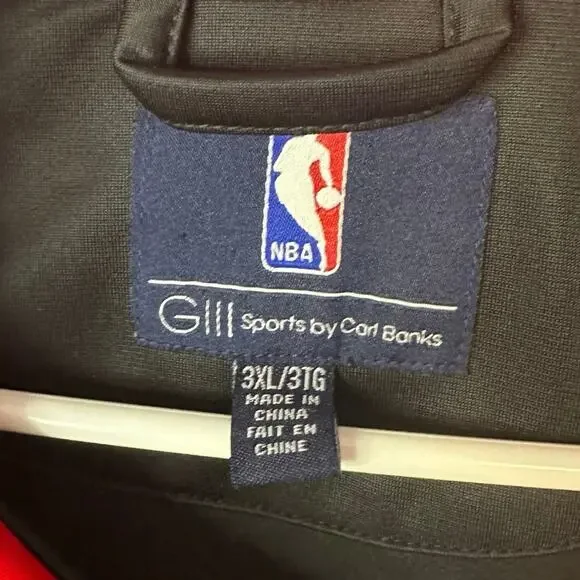 GIII Sports NBA Toronto Raptors Men’s Full Zip Track Jacket Size 3XL Basketball - Picture 4 of 11
